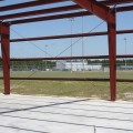 metal building baseball facility