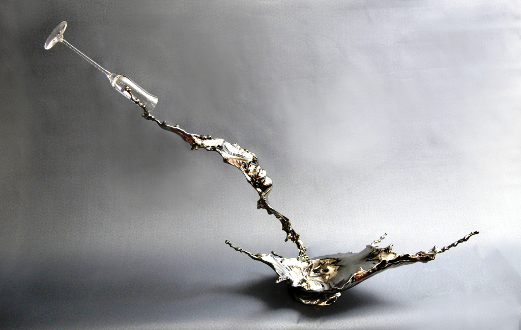 steel art, splash of wonder by Johnson Tsang